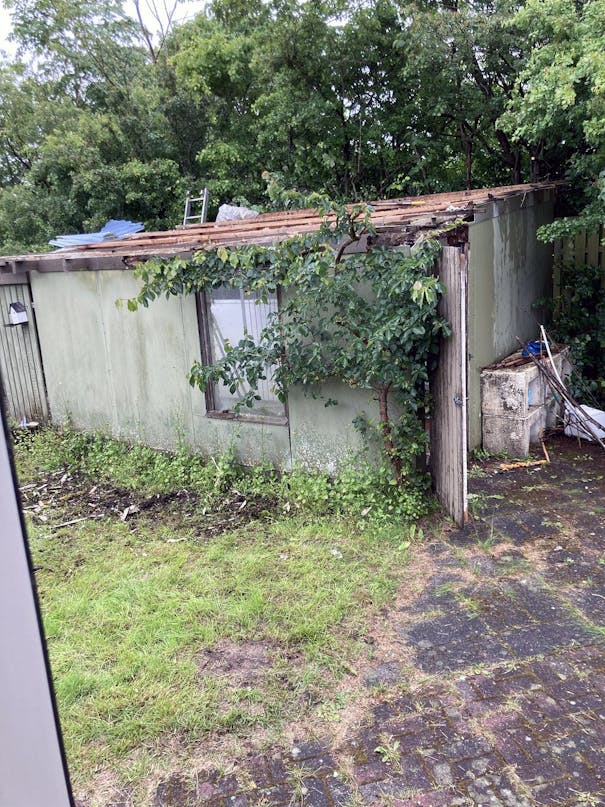 Fra gammelt skur til overdækket oase Fra gammelt skur til overdækket oase